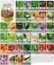 Gardeners Basics Survival Vegetable Seeds Garden Kit Over 16,000 Seeds Non-GMO and