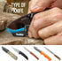 Smith’s Pocket Pal Tactical Knife Sharpener, 2 Stage Sharpener & Diamond Rod, Compact & Lightweight for Outdoor