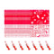 Leepro 500 pcs Christmas Nougat Candy Wrappers for DIY Homemade Baking Caramels, Chocolate, Hard Candy, Wax Paper