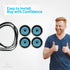 DC97-16782A-5PCKIT All-in-one Repair Maintenance Kit for Samsung Dryer Includes Drum Roller and Belt Replacement