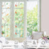 Coavas Non-Adhesive Privacy Window Film, Translucent Bird Decorative Glass Film, Static Cling for Home Office (17.5 x