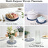 SHACOS 8 Inches Trivets for Hot Dishes - 4 Pieces Cotton Mats for Kitchen Countertops and Heat-Resistant Pot Holders