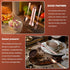 Cunhill 24 Pcs Charcuterie Utensils, Mini Cocktail Tongs, Small Serving Spoons and Appetizer Forks (Rose Gold)