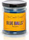 Blue Balls - Blueberry Scented Candle - Funny 6 Ounce Jar Candle