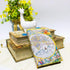 Decorative Book Box Set of 3, Faux Antique Trinket Keepsake Storage Box with Ancient World Map Pattern, Graduation Gift