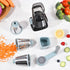 3 Rotary Cheese Grater with Handle Kitchen Shredder Slicer Grater Slicer Ice Shaver Cheese Vegetable Nuts Potato