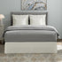 TODAY'S HOME Classic Tailored Microfiber Bed Skirt Dust Ruffle - 14" Drop Length, Twin, Ivory