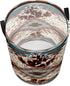 Western Aztec Cow Print Baby Laundry Hamper, Waterproof Storage Bin for Clothes Organizer, Room Decor