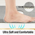 36 36 Inch HITSLAM Square Shower Mat, x Non Slip Bath Mat for Tub, Soft PVC Loofah Bathtub Mats with Drain Holes, Quick