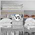 SpaceAid Vacuum Storage Bags, Compression Bags for Comforters, Bedding, Clothes (Small 3 Pack)