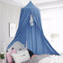 Kids Bed Canopy for Crib & Nursery - Hanging Canopy Blocking Light
