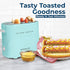 Nostalgia Pop-Up 2 Hot Dog and Bun Toaster With Mini Tongs, Works with Chicken, Turkey, Veggie Links, Sausages and Brats by Nostalgia