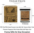 Gifts for Best Friend | You Know What Rhymes with Friday? Wine | Scented Candle Gift Idea for Birthday, Christmas