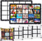 Kinlop 6 Pieces 40 x 60 Inch Sublimation Blank Throw Blankets and