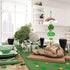 St. Patrick's Day Door Sign, Themed Hanging Welcome Sign with Shamrock for Saint Patricks Day Decor