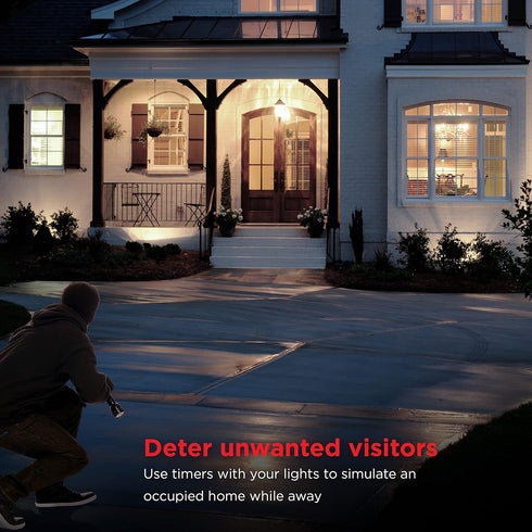 Countdown, 8/6/4/2 Settings, 1 Pack, 70386 UltraPro Outdoor Dusk to Dawn Outlet Timer with Dual Outlet Light Sensor