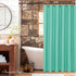 Biscaynebay Quality Fabric Shower Curtain Liners, 72 Inch Teal Water Resistant Bathroom Curtains