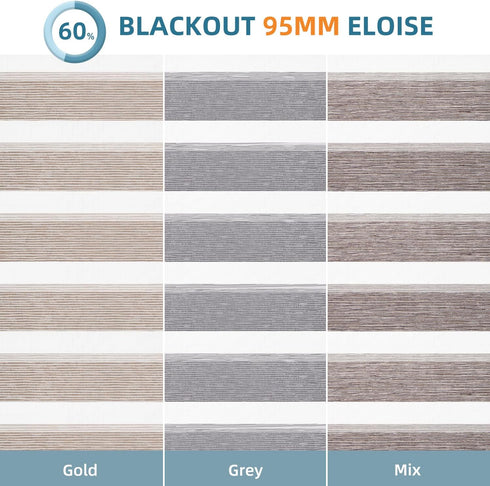 SmartWings Motorized Zebra Shades, 90% Blackout Light Filtering, Work with HomeKit, Alexa, Google Home, Customized