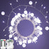 SNWLL Battery Powered Fairy Lights with Remote, 100 LED Cluster Lights Christmas Waterproof