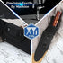 XYJ Universal Knife Sheath, Oxford Cloth Camping Knives Sleeves Case, Edge Guards Blade Protectors (Black, 5.5 * 2 inch)