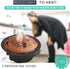 O'Creme Bakeable Plastic Mini Swirl Cake Pan, 25 QTY Pack Non-Stick Silicone Baking Molds, Durable and Lightweight