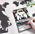 WERNNSAI Watercolor Video Game Party Invites - 20 Set Fill-in Invitations with Envelopes for Boys Birthday