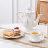 Set 6, Set,6oz Set set 6) Agyiuns Tea Cups Of Tea Cup And Saucer for Tea,Coffee, Latte, Cafe Mocha, Porcelain Tea Party