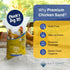 Premium Chicken Sand 50 lbs Dust-Free, Odor-Control Bedding for Chicken Coops, Nesting Boxes, and Runs Natural Poultry