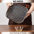 Large Grey Silicone Bacon Cooker for Microwave - Perfect for Crispy Bacon