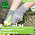 WORKPRO 6 Pairs Garden Gloves, Eco Latex Palm Coated, Working Gloves for Weeding, Digging, Raking, Pruning (M)
