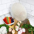 Rice Paper Water Bowl Holder - Summer Roll Water Bowl for Spring Rolls, 10.62" One Pack (Rice Paper Not Included)