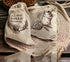 2 pack 13 x15 inches. Natural Organic Linen Bread Bags - - Large Ideal for Homemade Bread, Reusable, Gift, Christmas