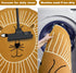 4Ft, USTIDE Kids Rug Round Round Lion Play Mat Non Slip Kids Circle Rug Soft Nursery Rug Wahable Floor Carpet
