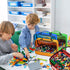 Mecozone 4 Set PCS Toys Storage Bag, Classic Bricks Building Storage Bag, Travel Case for Building Toys, Puzzles