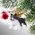 ANGEL BORDER COLLIE ORNAMENT