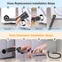 MyLifeUNIT Washing Machine Drain Hose Extension Kit, Universal 6.9 Feet Drain Hose for All Washers (Black)