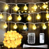 Enhon 1 Pack 23 ft 50 LED Battery Operated String Lights, Globe