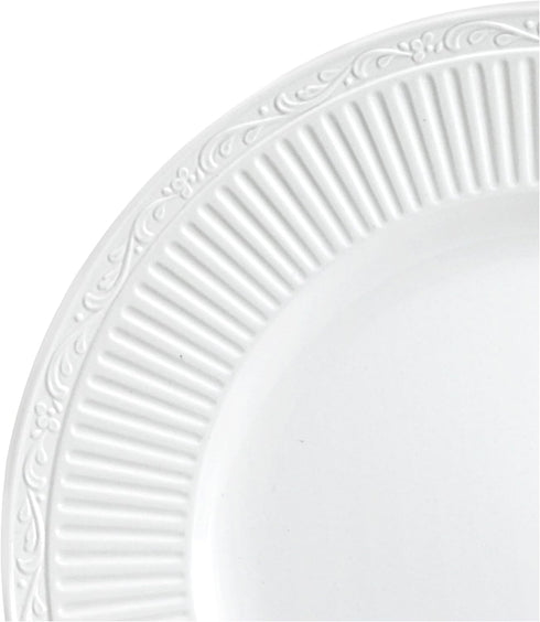 Mikasa Italian Countryside Dinner Plate, 11-Inch, White, DD900-201
