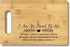 I Am the Bread of Life Christian Gifts for Women, Bamboo Cutting Board Decor, Christian Scripture Kitchen Gifts