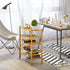 5-Tier Closet BMOSU Bamboo Shoe Rack Premium Stackable Shoe Shelf Storage Organizer for Hallway Living Room Entryway