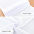 36 Inches 12X36 Inch Farmhouse White Table Runner Small Short Table Runners Coffee Table Runner for Dresser Living Room