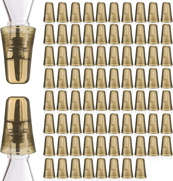 CHENGU 80 Pieces Liquor Bottle Covers Pour Spout Covers Bar Toppers for Bottles