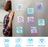 Weewooday 12 Pcs Inspirational Christian Magnets with Bible Verses, Motivational Religious Quotes for Fridge Office