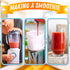 5.3" Large Thai Tea Strainer - Ultra Fine Mesh Cloth Strainer with Stainless Steel Handle, Reusable Coffee & Tea Filter