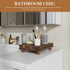 EOSAHR Unique Wood Riser Display Stand for Home Decor Farmhouse Riser for Decor as Plant Stand & Soap Holder - Ideal