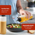16 oz 2 Pack Condiment Squeeze Bottles for Sauces and Liquids Plastic Refillable Squirt Bottles for Ketchup, Oils