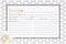 C.R. Gibson Honeycomb Hive Recipe Cards (Q12-25361)