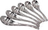 Set of 6 Functional Heavy-Weight Stainless Steel Soup Spoons, 6.5 x 1.8 Inches, Modern Look