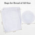 QUYANGCHIFENG Reusable Bread Bags for Homemade Bread with TPU Lining & Proofing Bowl Cover, Organic Cotton Sourdough
