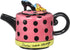 Appletree Design Shoes On Her Mind Teapot, 4-1/8-Inch